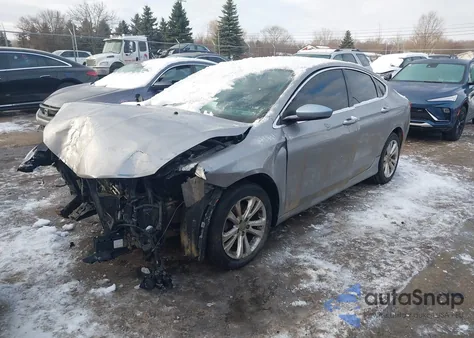 2015 Chrysler 200 Limited из США, поврежденный, VIN 1C3CCCAB6FN554763